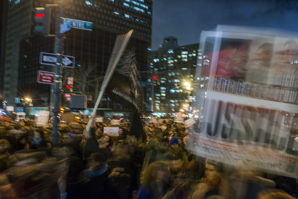 BLACK LIVES MATTER PROTEST NEW YORK MILLIONS MARCH - copyright 2015 Sven Zellner/Agentur Focus