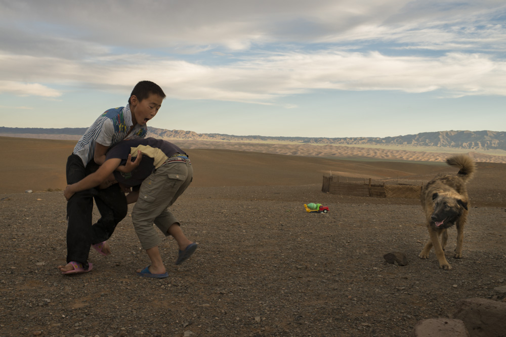 Nomadic Children Mongolia, Mongolian Nomads by Sven Zellner