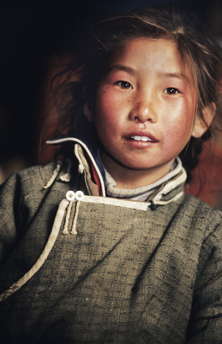 Nomadic Children Mongolia, Mongolian Nomads by Sven Zellner